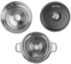 Petromax Camping Backofen -Küchengrill Rabatt Petromax Camping Backofen auseinandergelegt