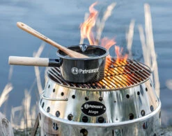 Petromax Emaille Stieltopf / 1000 Ml / Schwarz -Küchengrill Rabatt Petromax Emaille Stieltopf 1000ml schwarz Lifestyle