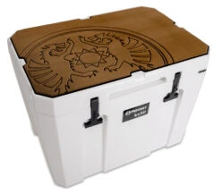 Petromax Kühlbox 50 Liter Alpenweiß - Inkl. Sitzkissen, Haft-Unterlage Und Einsatzkorb -Küchengrill Rabatt Petromax kx50 padw d Haft Auflage Kuehlbox kx50 braun Drachen 6 1625043118