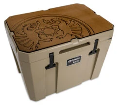 Petromax Haft-Auflage Für Kühlbox Kx50 Braun Mit Drachenemblem -Küchengrill Rabatt Petromax kx50 padw d Haft Auflage Kuehlbox kx50 sand braun Drachen 3 1625147104