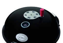 Rösle Holzkohlegrill Kugelgrill No.1 F50 Sport - FC Bayern Edition -Küchengrill Rabatt Roesle Bayern Muenchen Kugelgrill Deckel