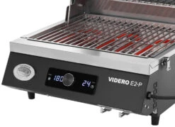 Rösle Elektrogrill Videro E2-P Campinggrill -Küchengrill Rabatt Roesle Elektrogrill Videro E2 P Steuerung Display