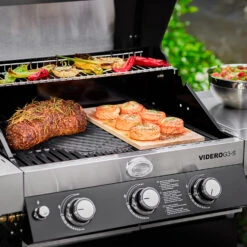 Rösle Gasgrill Videro G3-S VARIO+ Schwarz - Modell 2023 -Küchengrill Rabatt Roesle Gasgrill Videro G3 S Mood Grillflaeche