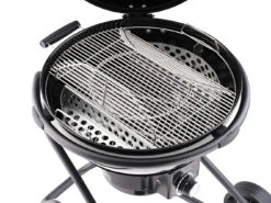 Rösle Holzkohlegrill Kugelgrill No.1 F60 Air Nero Jubiläumsmodell -Küchengrill Rabatt Roesle Holzkohle Kugelgrill Air F60 Nero Grillrost geklappt