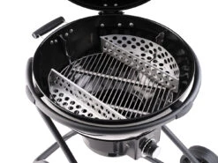 Rösle Holzkohlegrill Kugelgrill No.1 F60 Air Nero Jubiläumsmodell -Küchengrill Rabatt Roesle Holzkohle Kugelgrill Air F60 Nero Kohlekoerbe