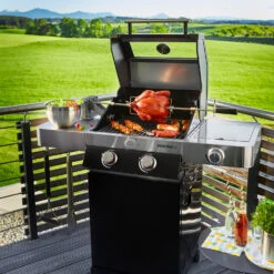 Rösle Gasgrill Videro G2 Schwarz - Modell 2022 -Küchengrill Rabatt Roesle Videro G2 Gasgrill Station Mood01