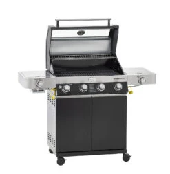 Rösle Gasgrill Videro G4-S VARIO+ Schwarz - Modell 2023 Inkl. Abdeckhaube -Küchengrill Rabatt Roesle Videro G4 S Vario 25524 Modell 2021