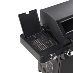 Rösle Gasgrill Videro G4-S Vario+ Nero Schwarz - Modell 2023 - X-DEAL Inkl. Abdeckhaube -Küchengrill Rabatt Roesle Videro G4 S Vario NERO matt schwarz Primezone