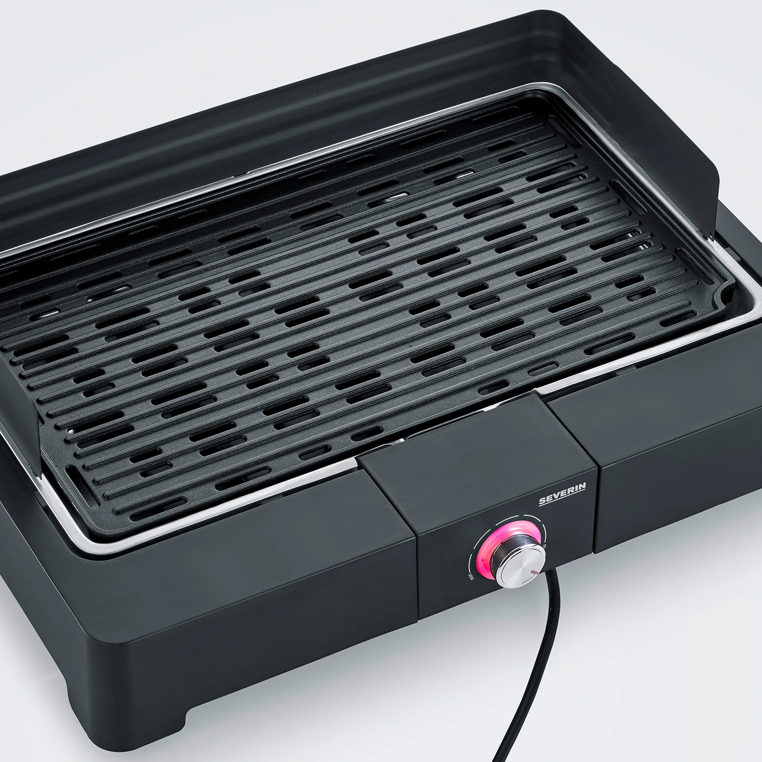 Severin Elektro Tischgrill Mit Grillplatte - 2.200 Watt 7 Severin Elektro Tischgrill Mit Grillplatte - 2.200 Watt – Bild 5