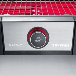 Severin Elektro Tischgrill SENOA Digital Boost - Boost Zone 500°C - 3.000 W 25 Severin Elektro Tischgrill SENOA Digital Boost - Boost Zone 500°C - 3.000 W -Küchengrill Rabatt Severin Elektrogrill Senoa pg8114 schalter 1