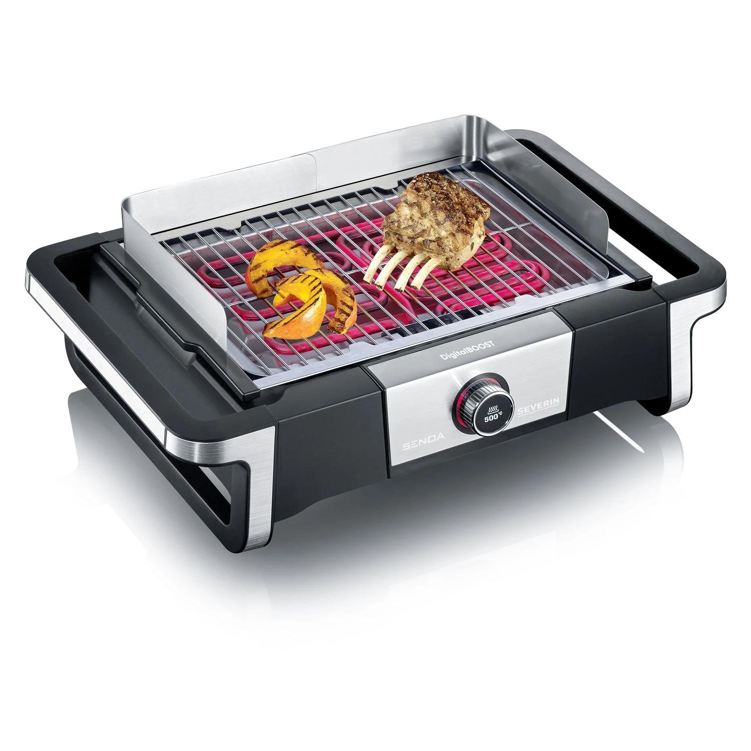 Severin Elektro Tischgrill SENOA Digital Boost - Boost Zone 500°C - 3.000 W 3 Severin Elektro Tischgrill SENOA Digital Boost - Boost Zone 500°C - 3.000 W