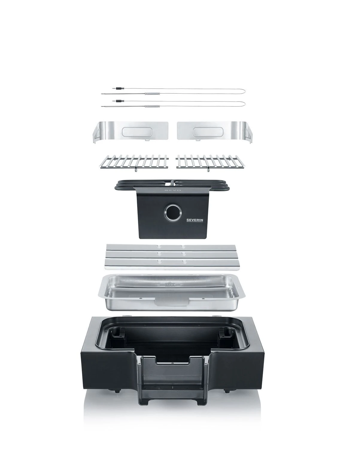 Severin Elektrogrill Tischgrill SEVO G - Boost Zone 500°C - 3.000 W 13 Severin Elektrogrill Tischgrill SEVO G - Boost Zone 500°C - 3.000 W – Bild 11