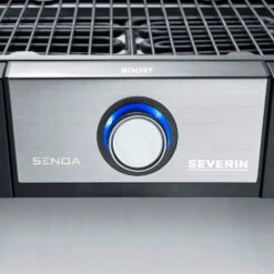 Severin Elektro Tischgrill SENOA Boost - Boost Zone 500°C - 3.000 W 12 Severin Elektro Tischgrill SENOA Boost - Boost Zone 500°C - 3.000 W -Küchengrill Rabatt Severin Senoa boost s PG8113 Drehknopf beleuchtet blau