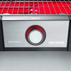 Severin Elektro Tischgrill SENOA Boost - Boost Zone 500°C - 3.000 W 13 Severin Elektro Tischgrill SENOA Boost - Boost Zone 500°C - 3.000 W -Küchengrill Rabatt Severin Senoa boost s PG8113 Drehknopf beleuchtet rot