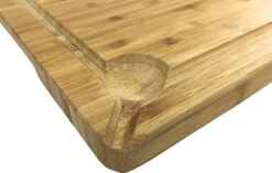 Grillfürst Bambus Schneidebrett Groß 50 X 30 Cm Bambus -Küchengrill Rabatt grillfuerst schneidebrett gross saftrinne