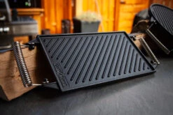 Grillfürst Universal Grillplatte / Wendeplatte Aus Gusseisen 35 X 20 Cm -Küchengrill Rabatt gusseisen grill wendeplatte eckig