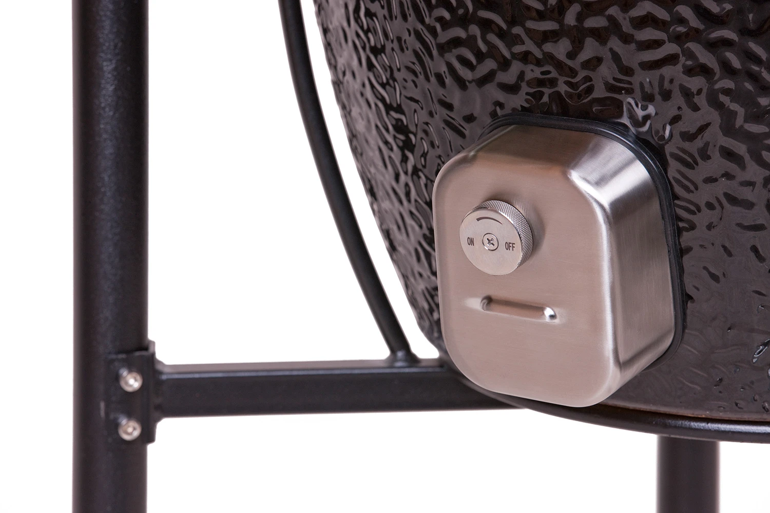 Monolith Grill CLASSIC BBQ GURU - PRO-Serie 1.0 Schwarz - MIT Gestell Und Seitentischen 3 Monolith Grill CLASSIC BBQ GURU - PRO-Serie 1.0 Schwarz - MIT Gestell Und Seitentischen