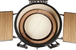 Monolith Grill LeChef Red Mit Gestell Und Seitentischen MG23R - Set - Auslaufmodell 32 Monolith Grill LeChef Red Mit Gestell Und Seitentischen MG23R - Set - Auslaufmodell -Küchengrill Rabatt monolith lechef deflektorstein geteilt 201030