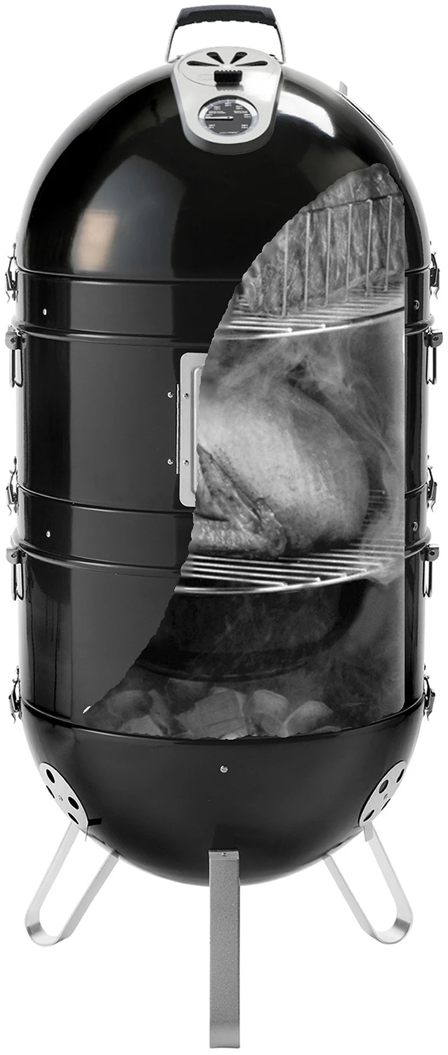 Napoleon Apollo 3 In 1, Watersmoker Und Holzkohle Kugelgrill, Ø 50cm AS300K 7 Napoleon Apollo 3 In 1, Watersmoker Und Holzkohle Kugelgrill, Ø 50cm AS300K – Bild 5