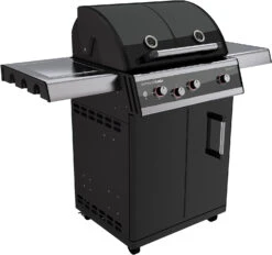 Outdoorchef Dualchef 325 G Gasgrill Mit Seitenkocher + BLAZING ZONE Infrarotbrenner -Küchengrill Rabatt outdoorchef dualchef 325 g seitlich 18 700 02