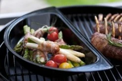 Outdoorchef Gourmet Halbmond Kochset / Grillschalen Porzellanemailliert / 2 Teilig -Küchengrill Rabatt outdoorchef gourmet halbmond 18 211 72 h