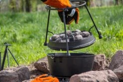 Petromax Feuertopf Deckelhalter Pro-ft Dutch Oven Zubehör -Küchengrill Rabatt petromax feuertopf deckelhalter anheben