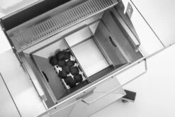 Thüros Holzkohlegrill T400 / Holzkohle Grillstation 40 X 60 Cm -Küchengrill Rabatt thueros evo4 holzkohle bbq station detail innenraum