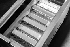 Thüros PRO1 - Modularer Holzkohle Tischgrill Mit Edelstahlrost 8 Thüros PRO1 - Modularer Holzkohle Tischgrill Mit Edelstahlrost -Küchengrill Rabatt thueros pro1 detail innen 1